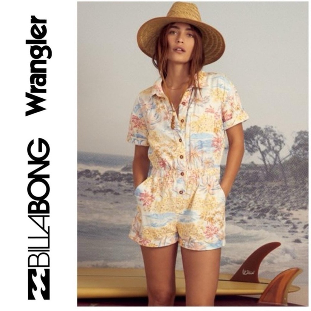 Billabong x Wrangler Cali Sun Floral Romper